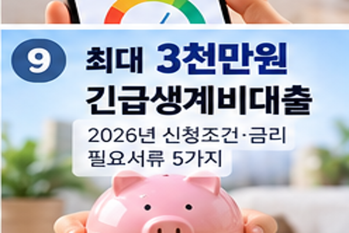 미소금융 운영자금 신청 전 5가지, 자영업자가 볼 조건